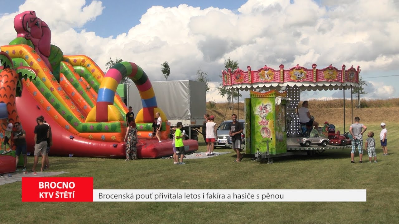 BROCNO: Brocenská pouť přivítala letos i fakíra a hasiče s pěnou
