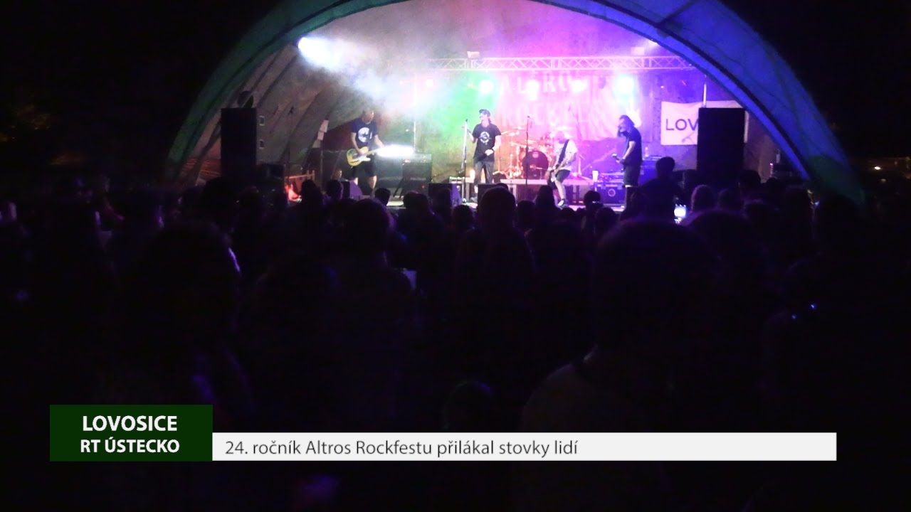 LOVOSICE: 24. ročník Altros Rockfestu přilákal stovky lidí