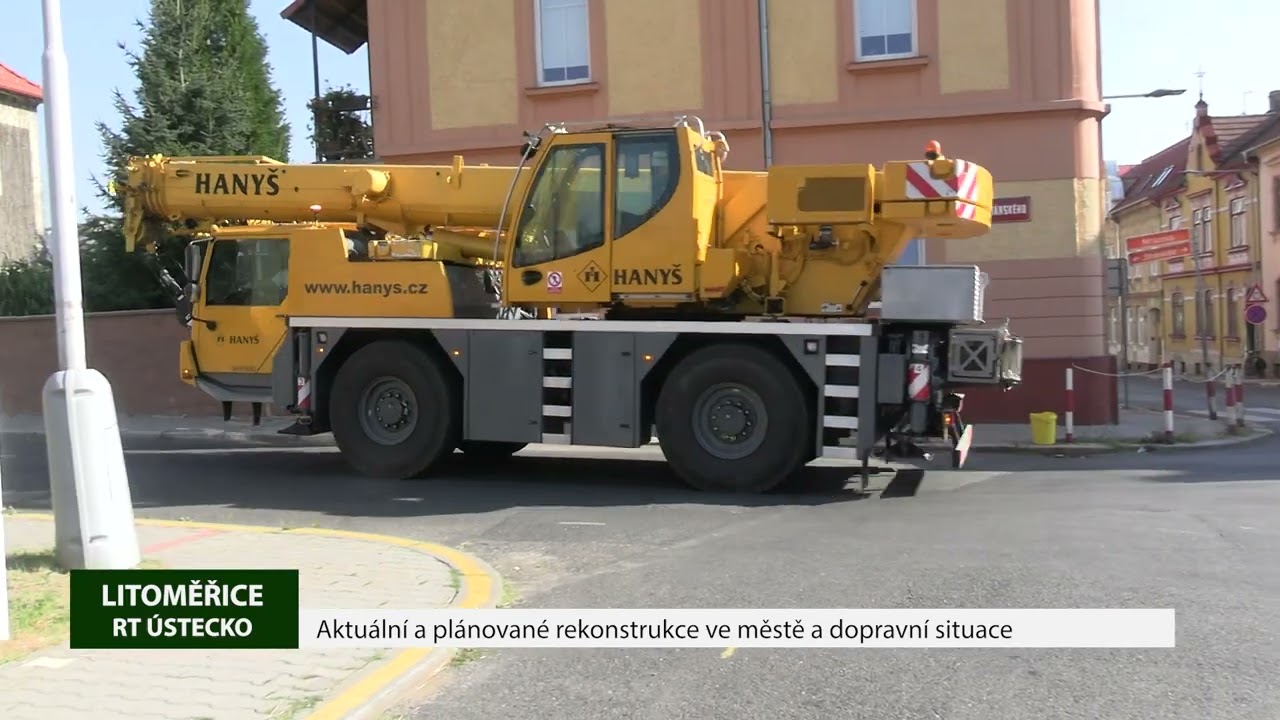 LITOMĚŘICE: Aktuální a plánované rekonstrukce ve městě a dopravní situace
