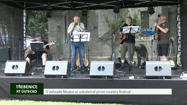 TŘEBENICE: V zahradě Muzea se uskutečnil první country festival