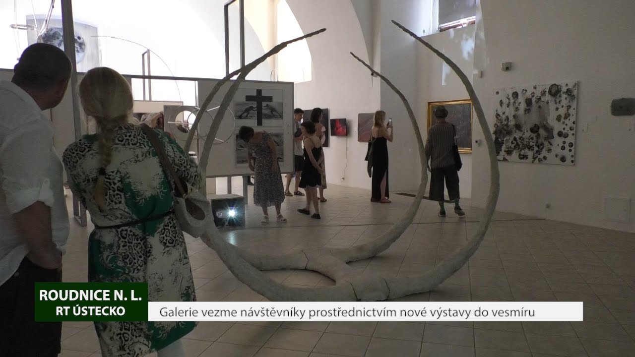 ROUDNICE N. L.: Galerie vezme návštěvníky prostřednictvím nové výstavy do vesmíru