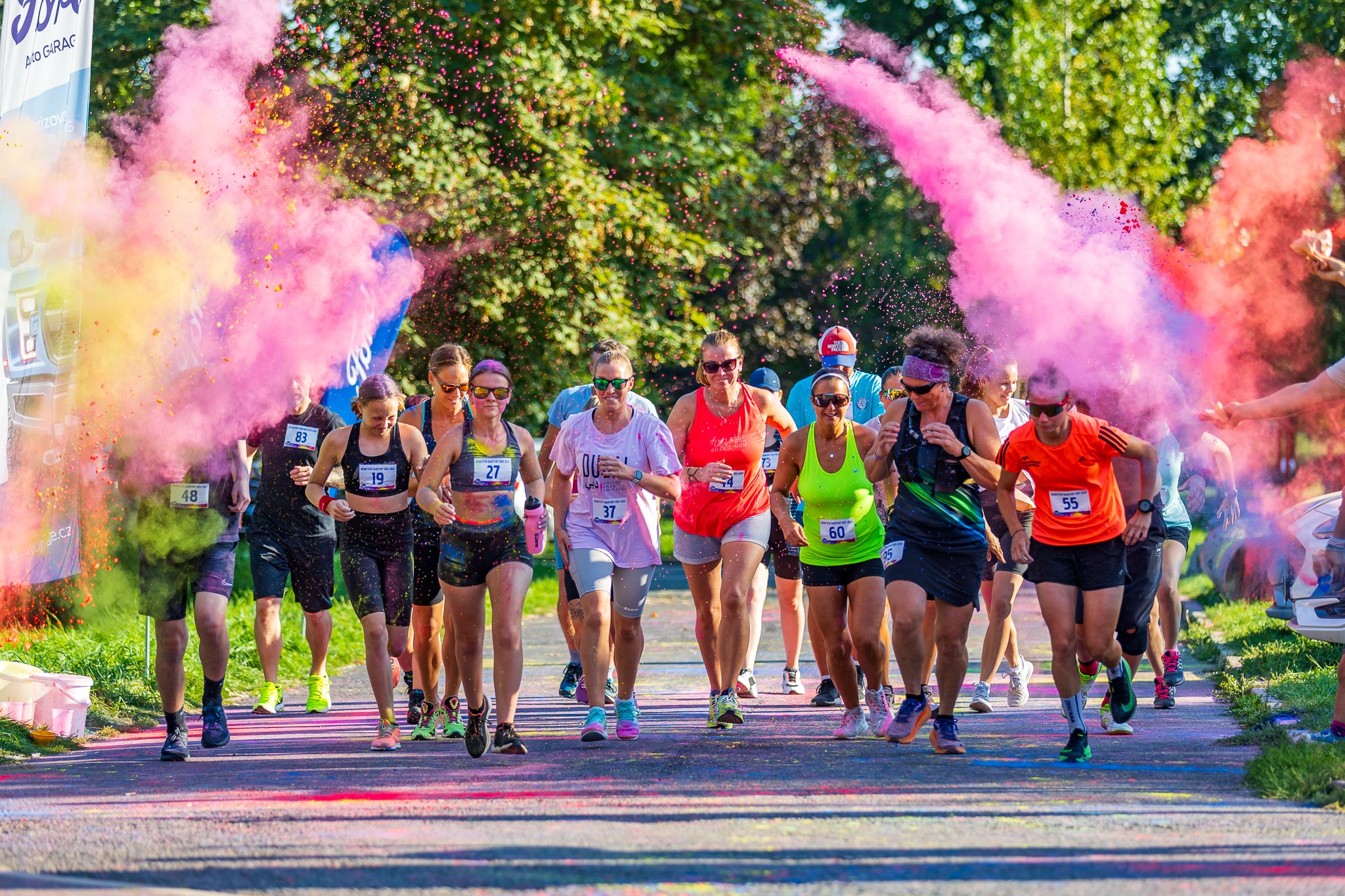 Třetí Barevný běh v Lovosicích pomůže sedmileté Magdalénce