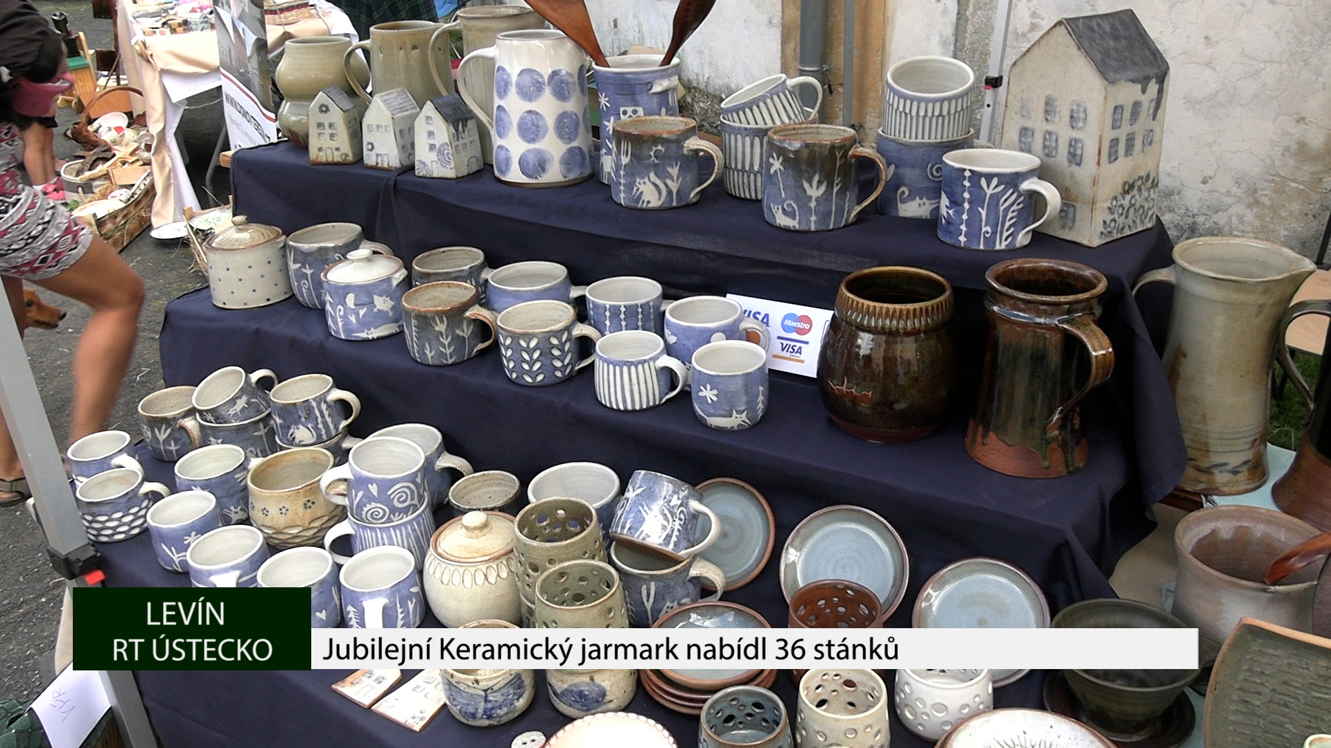 LEVÍN: Jubilejní Keramický jarmark nabídl 36 stánků