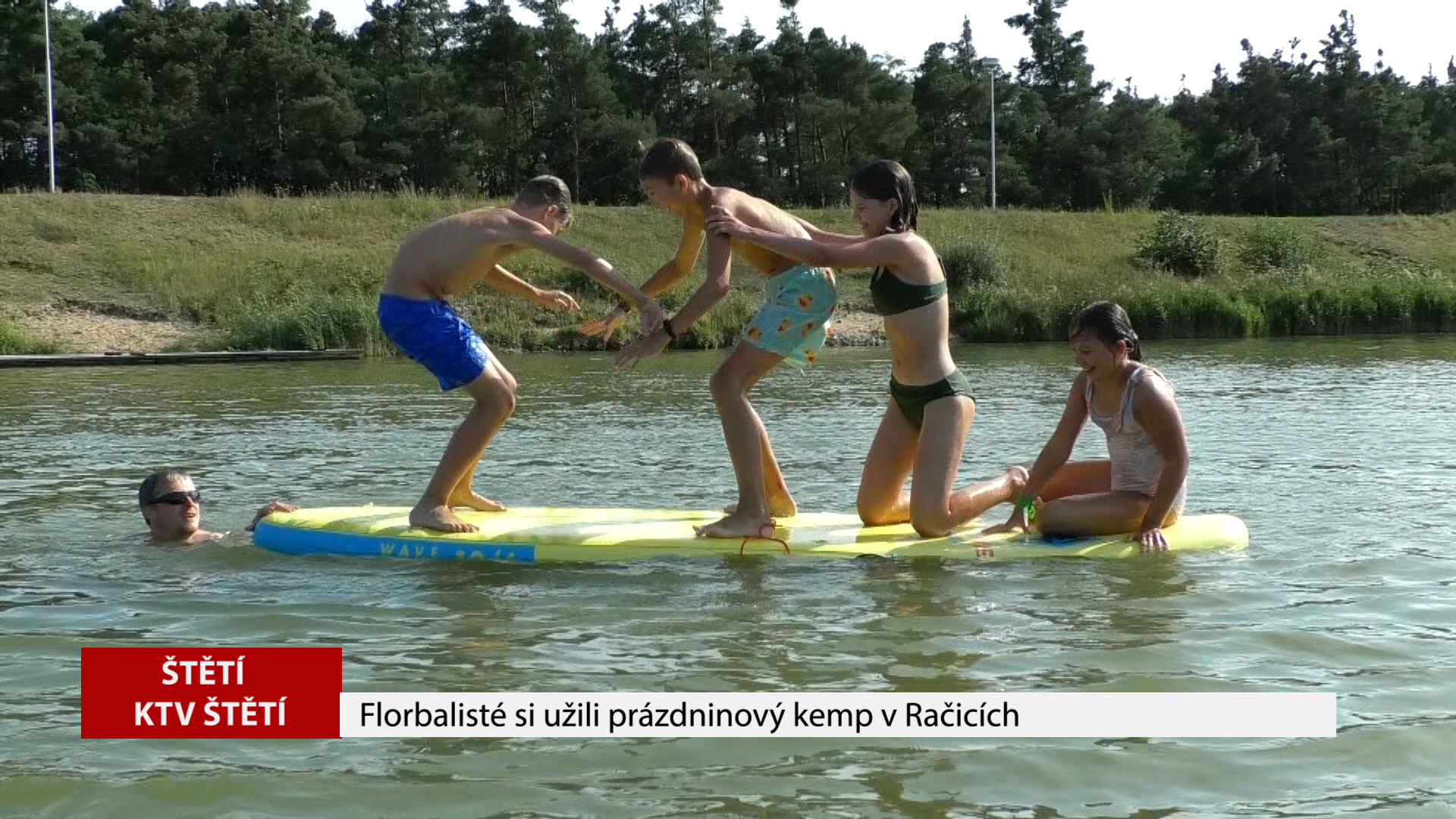 ŠTĚTÍ: Florbalisté si užili prázdninový kemp v Račicích