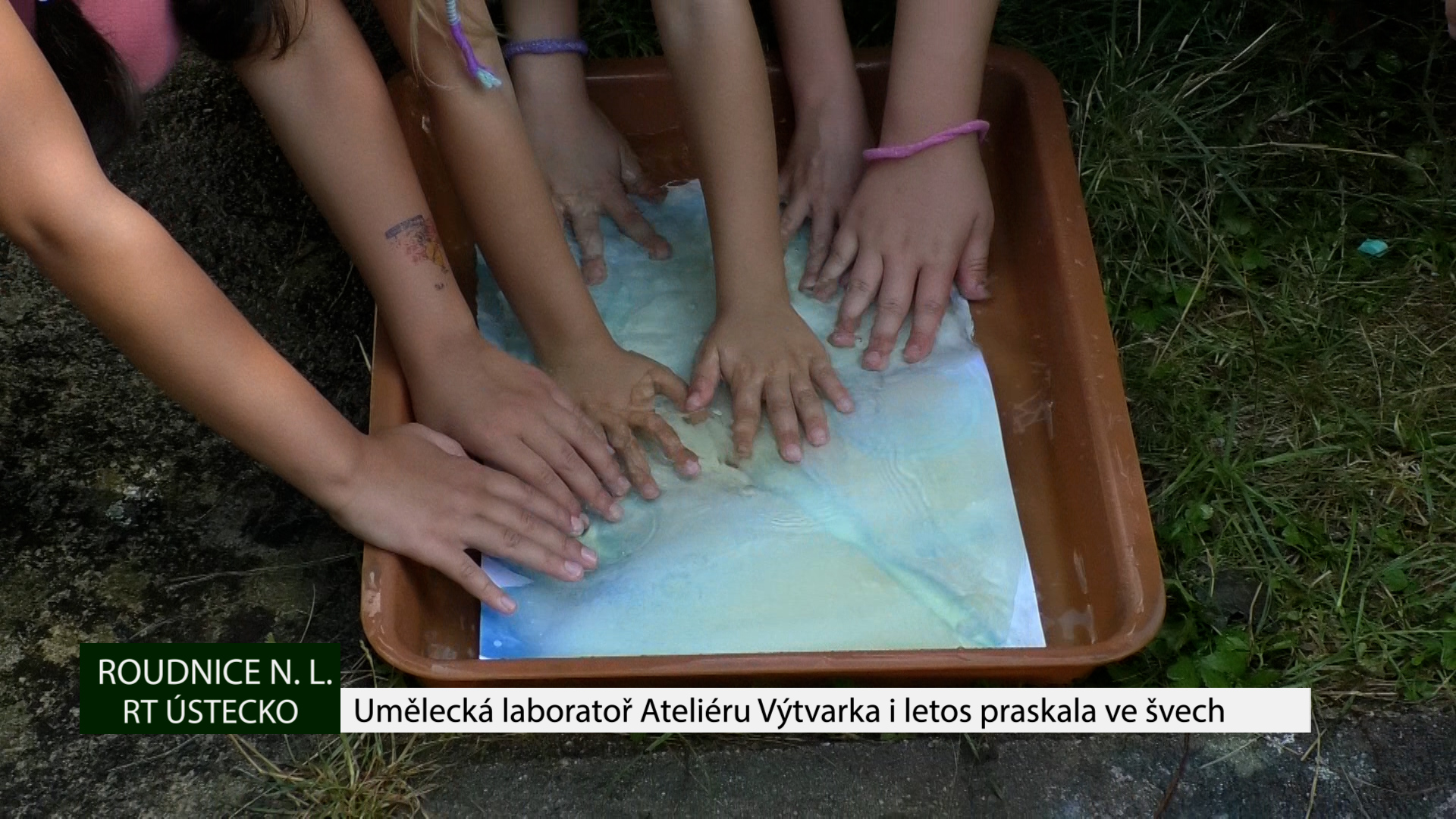 ROUDNICE N.L.: Umělecká laboratoř Ateliéru Výtvarka i letos praskala ve švech