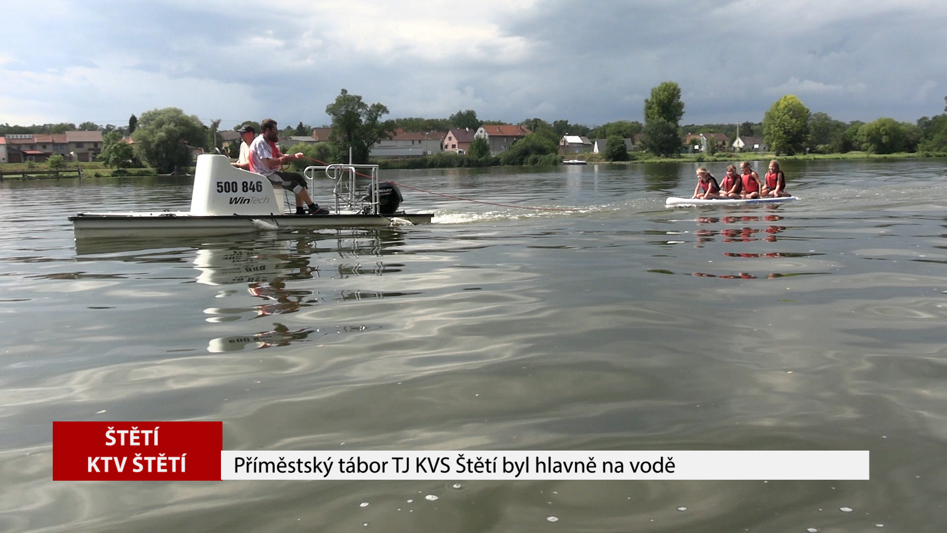 ŠTĚTÍ: Příměstský tábor TJ KVS Štětí byl hlavně na vodě