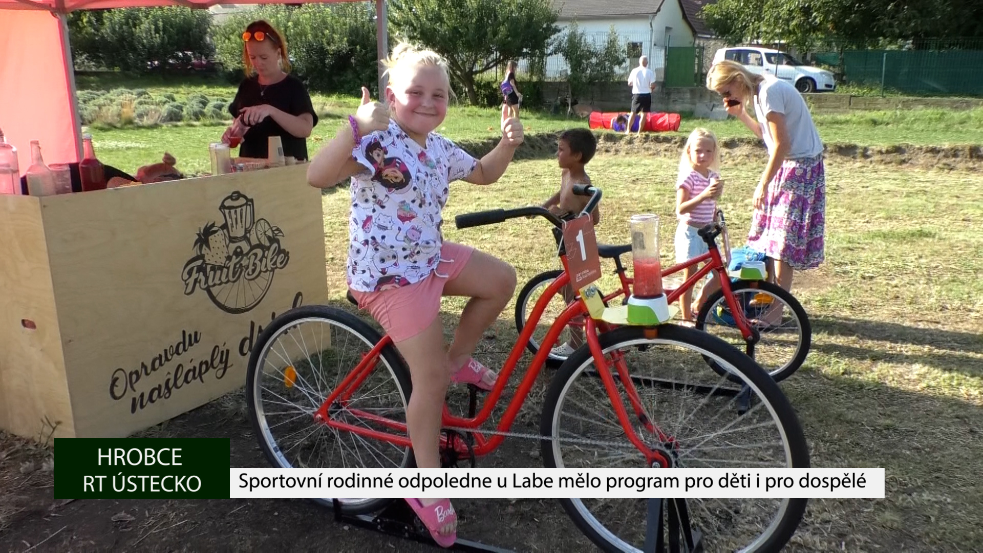 HROBCE: Sportovní rodinné odpoledne u Labe mělo program pro děti i pro dospělé