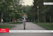ŠTĚTÍ: Elektrokoloběžka není hračka, ale dopravní prostředek. Platí pro ni přísná pravidla