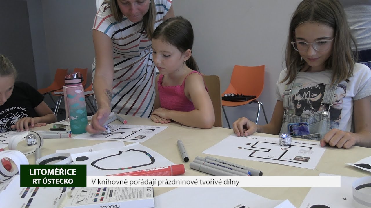 LITOMĚŘICE: V knihovně pořádají prázdninové tvořivé dílny