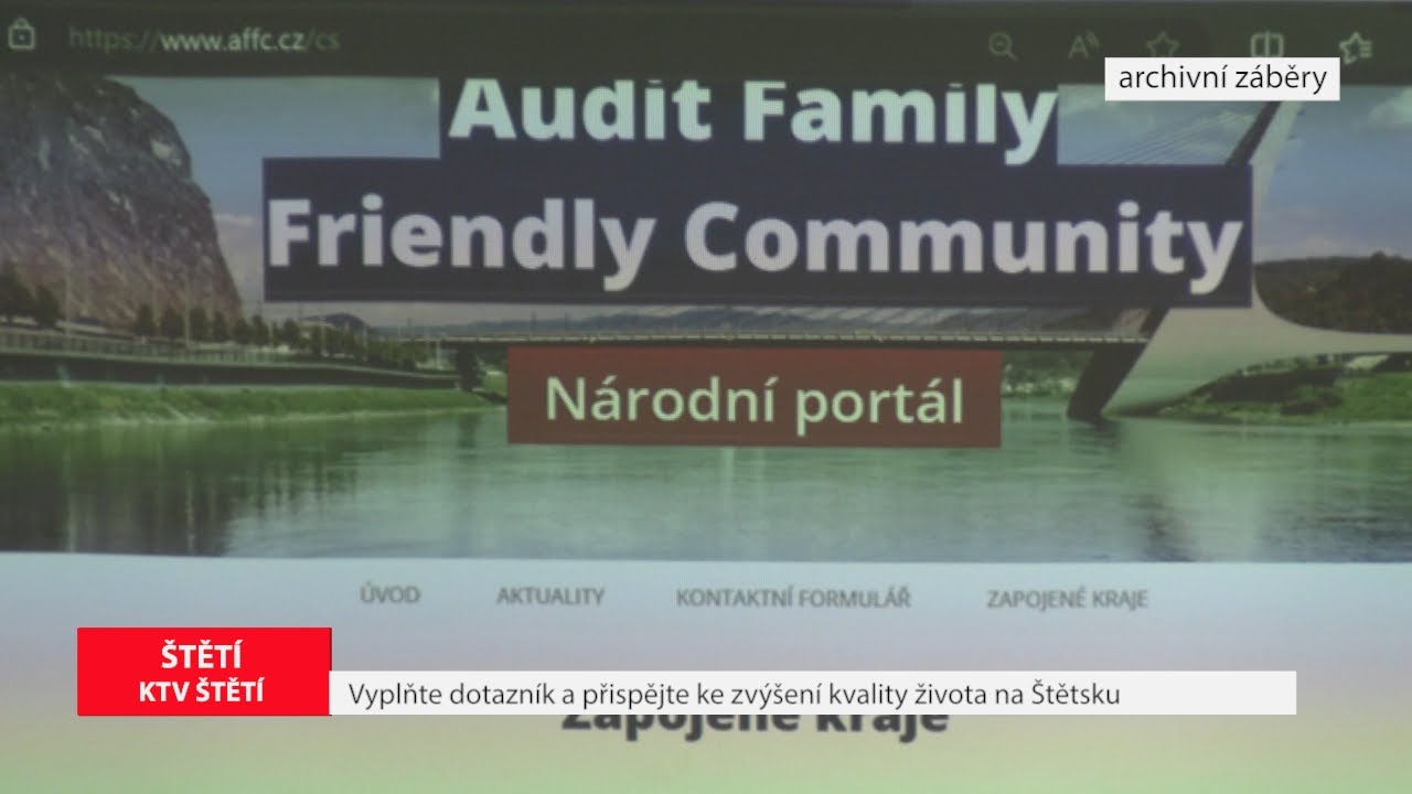 ŠTĚTÍ: Vyplňte dotazník a přispějte ke zvýšení kvality života na Štětsku