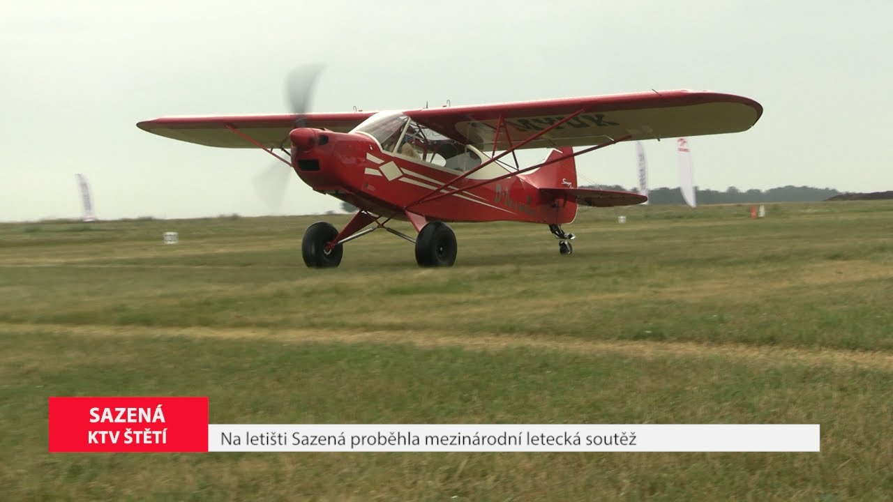 SAZENÁ: Na letišti Sazená proběhla mezinárodní letecká soutěž
