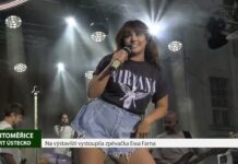 LITOMĚŘICE: Na výstavišti vystoupila zpěvačka Ewa Farna