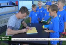 LITOMĚŘICE: Zdeněk Folprecht si zatrénoval s malými fotbalisty a četl své pohádky