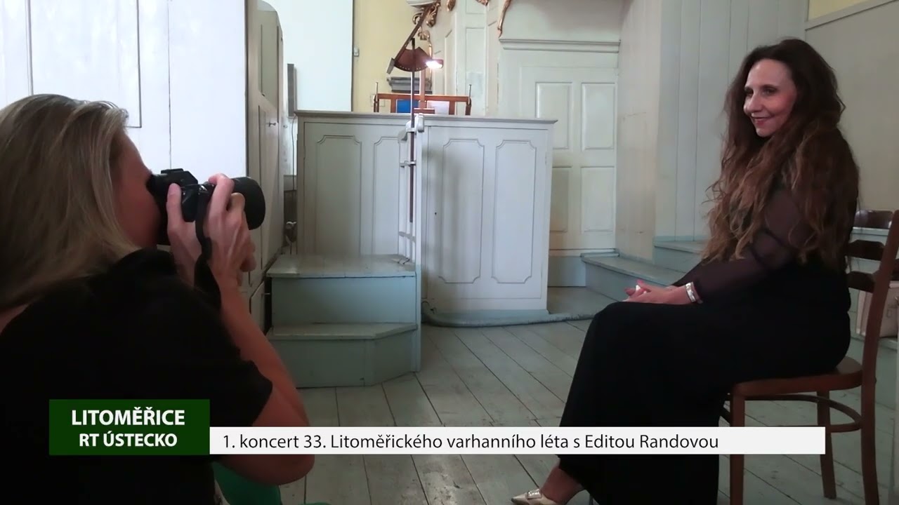 LITOMĚŘICE: 1. koncert 33. Litoměřického varhanního léta s Editou Randovou