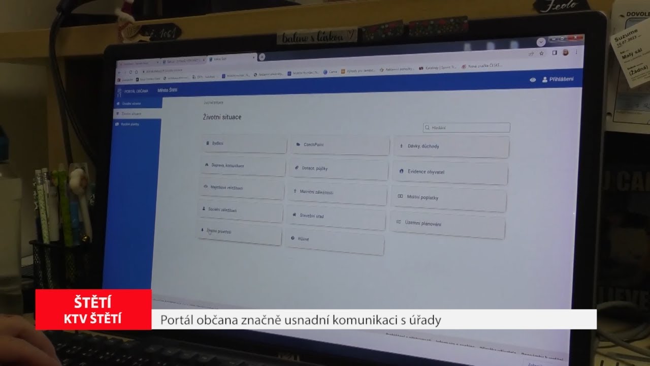 ŠTĚTÍ: Portál občana značně usnadní komunikaci s úřady
