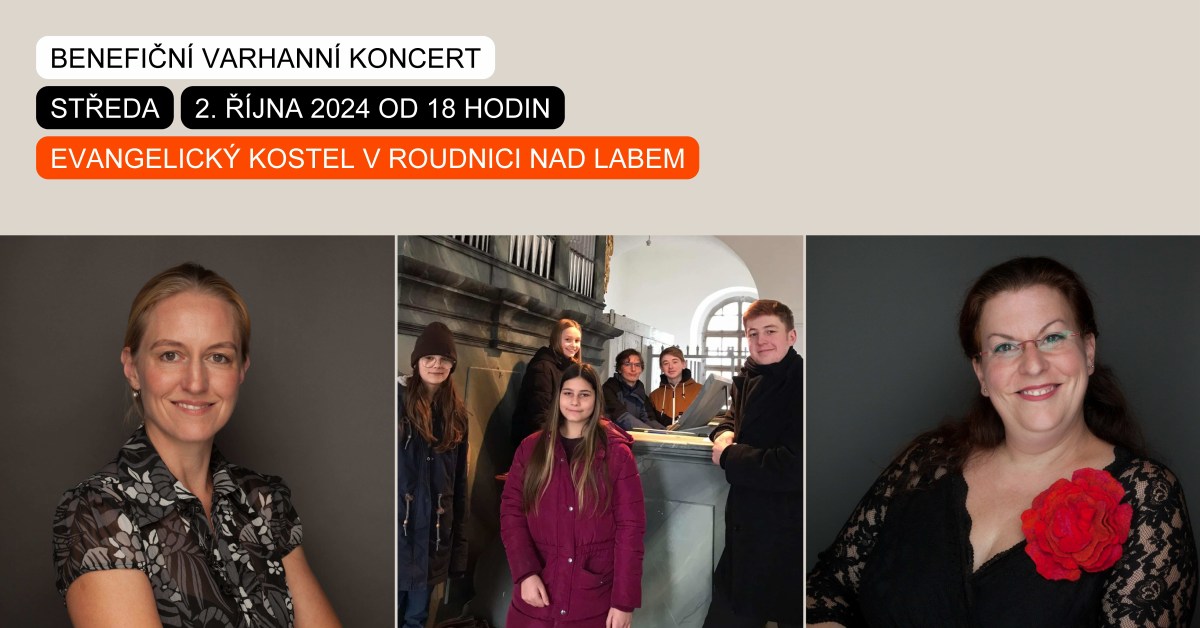 Přijďte na Benefiční varhanní koncert a přispějte obětem zářijových povodní!