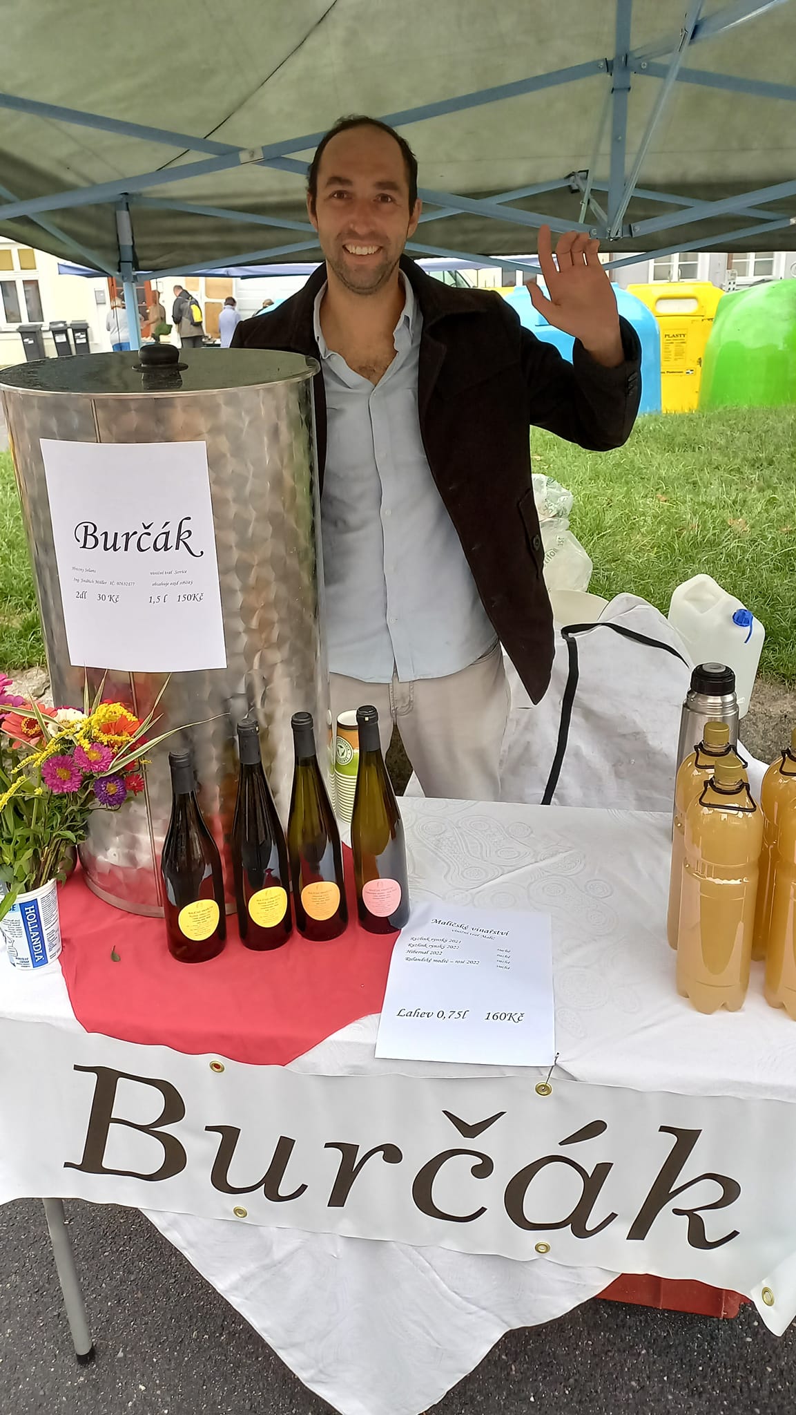 Na farmářských trzích v pátek najdete i burčák