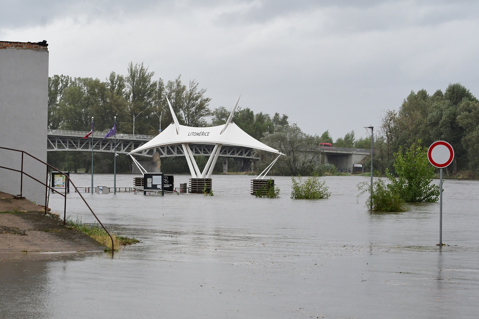 Vývoj na Labi je v Litoměřicích prozatím relativně příznivý