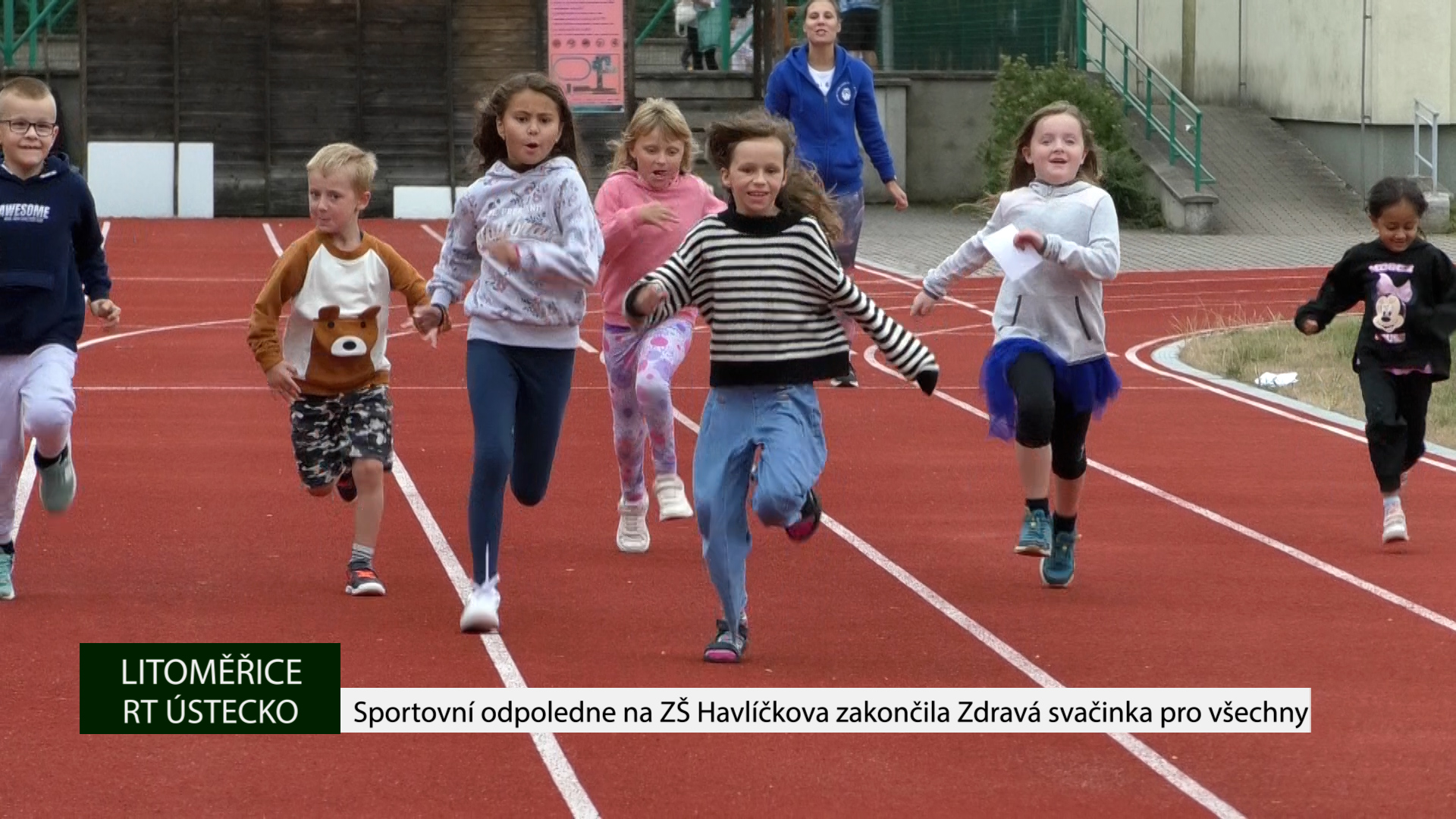 LITOMĚŘICE: Sportovní odpoledne na ZŠ Havlíčkova zakončila Zdravá svačinka pro všechny