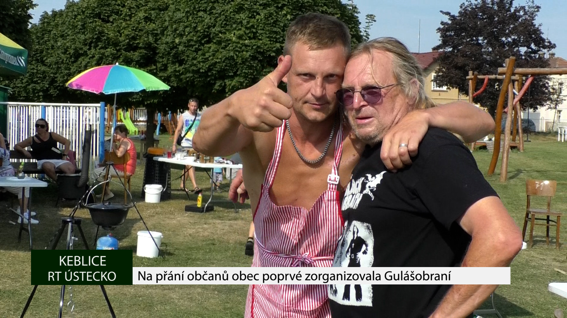 KEBLICE: Na přání občanů obec poprvé zorganizovala Gulášobraní