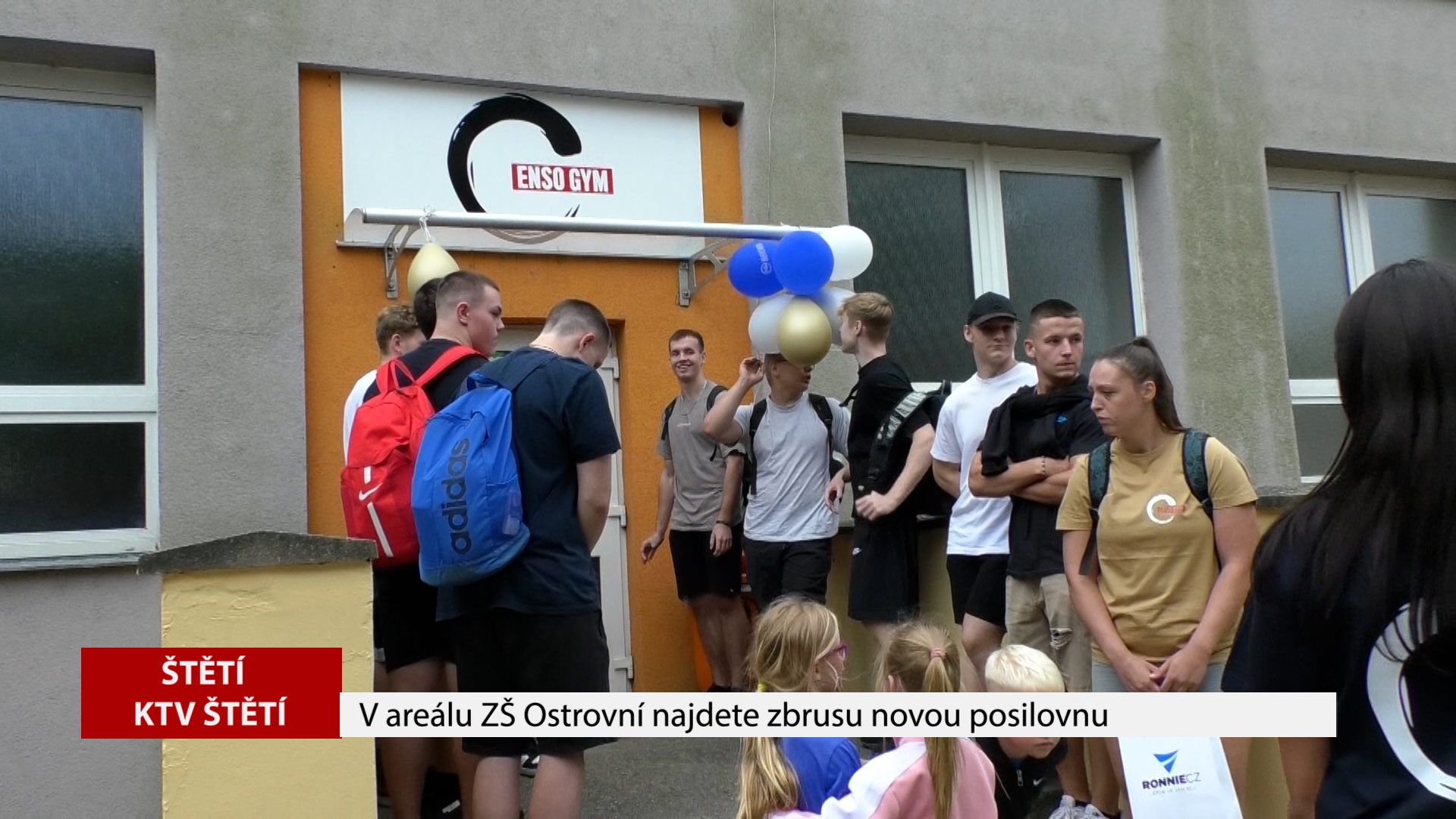 ŠTĚTÍ: V areálu ZŠ Ostrovní najdete zbrusu novou posilovnu