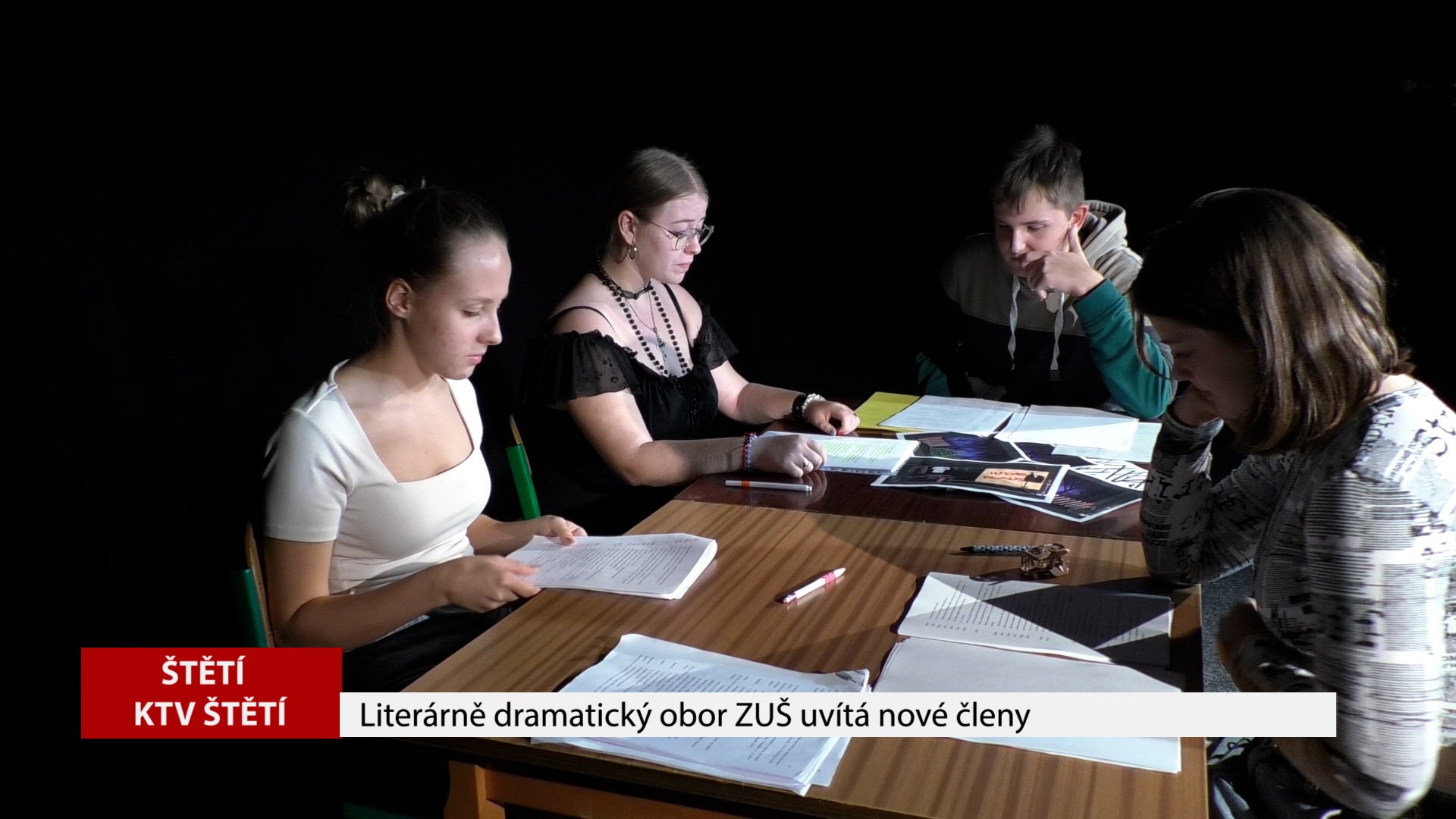 ŠTĚTÍ: Literárně dramatický obor ZUŠ uvítá nové členy