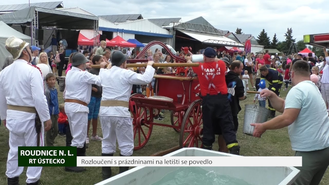 ROUDNICE N. L.: Rozloučení s prázdninami na letišti se povedlo