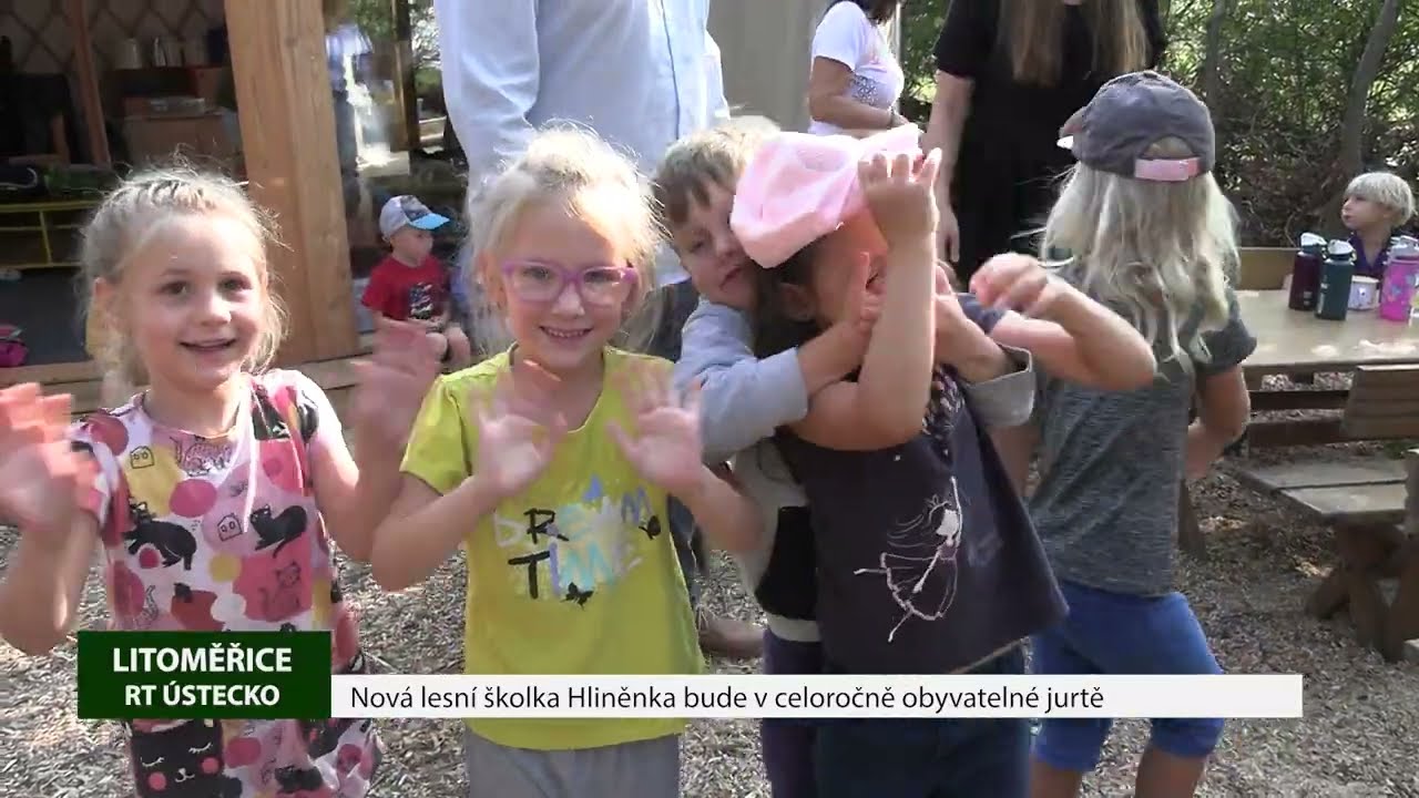 LITOMĚŘICE: Nová lesní školka Hliněnka bude v celoročně obyvatelné jurtě