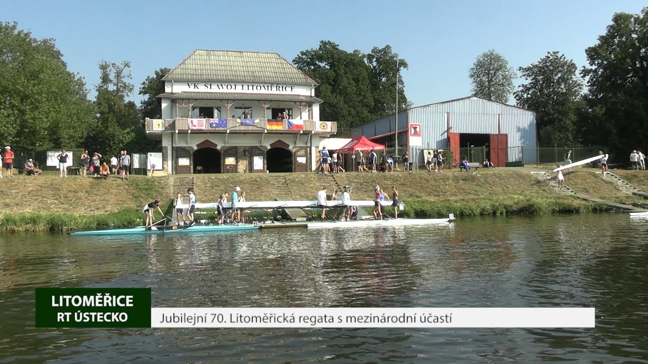 LITOMĚŘICE: Jubilejní 70. Litoměřická regata s mezinárodní účastí