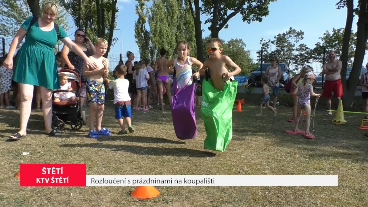 ŠTĚTÍ: Rozloučení s prázdninami na koupališti