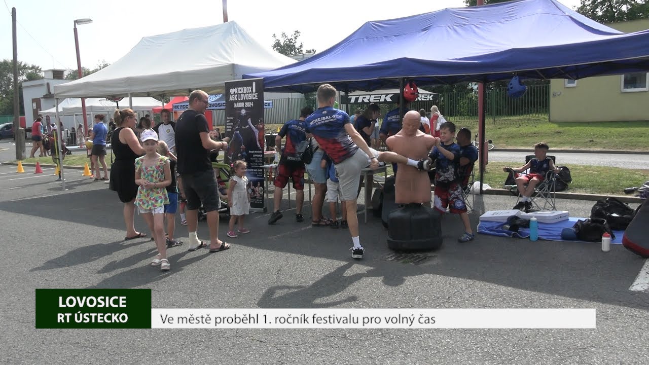 LOVOSICE: Ve městě proběhl 1. ročník festivalu pro volný čas