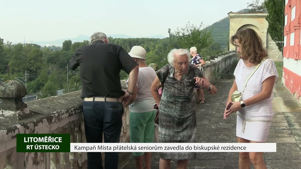 LITOMĚŘICE: Kampaň Místa přátelská seniorům zavedla do biskupské rezidence