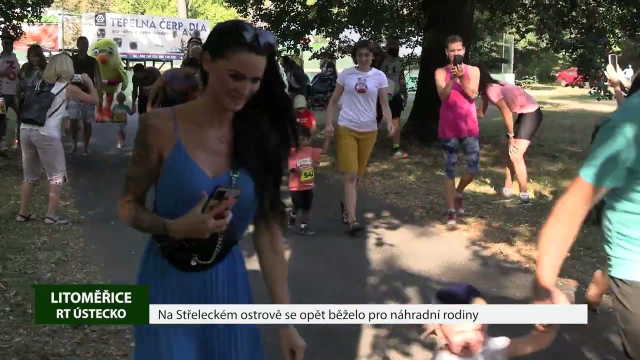 LITOMĚŘICE: Na Střeleckém ostrově se už po sedmé běželo pro náhradní rodiny