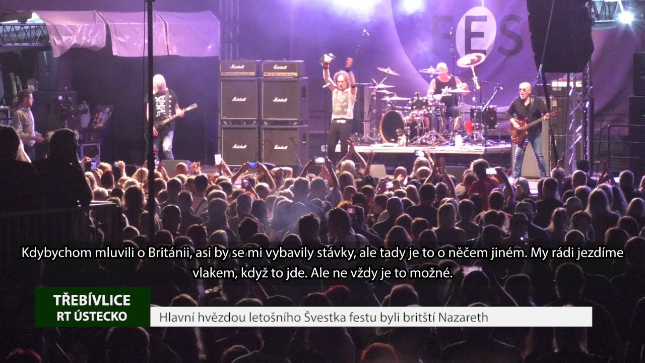 TŘEBÍVLICE: Hlavní hvězdou letošního Švestka festu byli britští Nazareth
