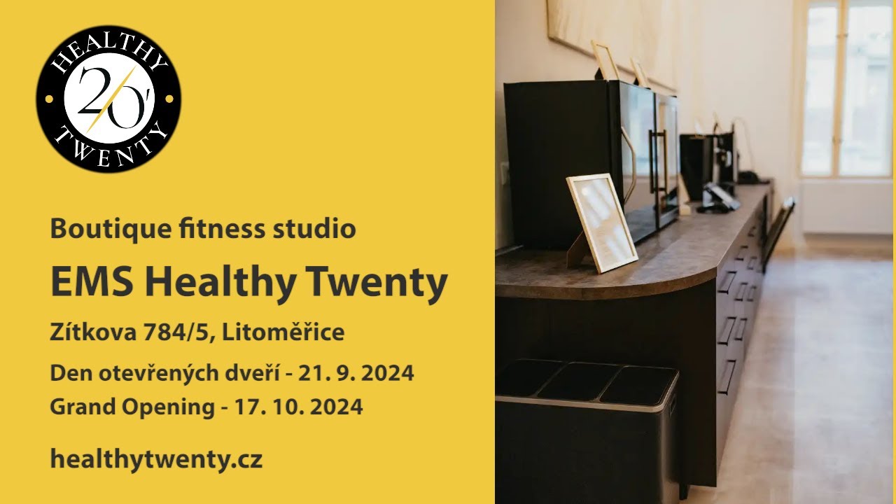 LITOMĚŘICE: Nové boutique fitness studio EMS Healthy Twenty zve na Den otevřených dveří