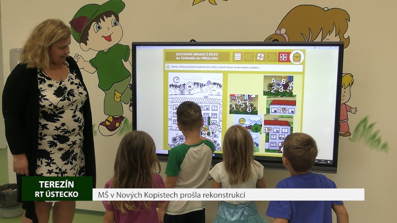 TEREZÍN: MŠ v Nových Kopistech prošla rekonstrukcí
