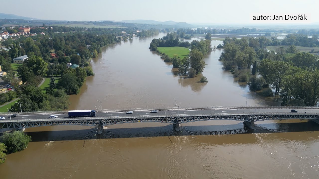 Taková byla povodeň na Litoměřicku
