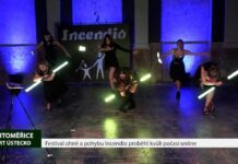 LITOMĚŘICE: Festival ohně a pohybu Incendio proběhl kvůli počasí online