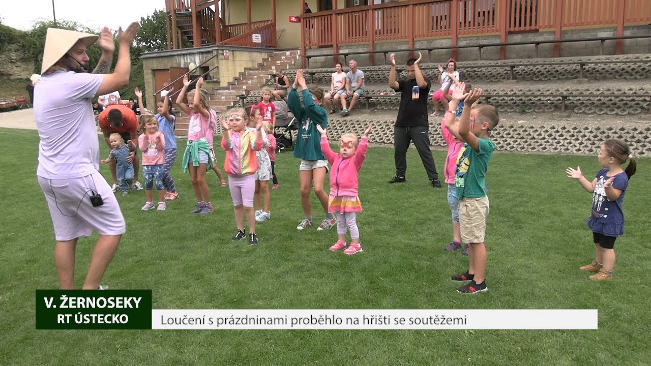 V. ŽERNOSEKY: Loučení s prázdninami proběhlo na hřišti se soutěžemi