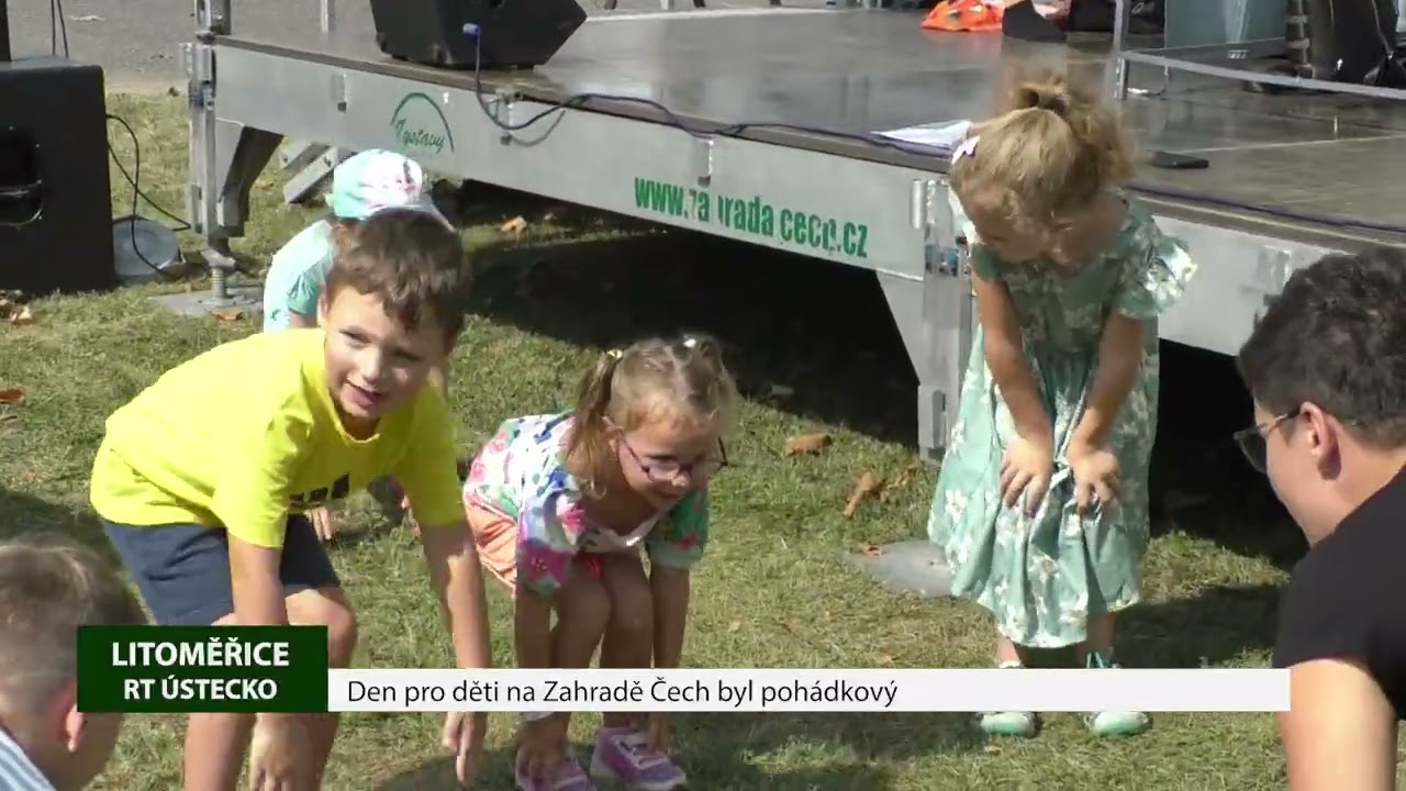 LITOMĚŘICE: Den pro děti na Zahradě Čech byl pohádkový