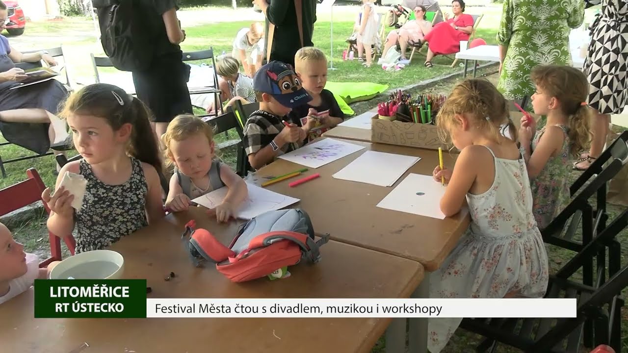 LITOMĚŘICE: Festival Města čtou s divadlem, muzikou i workshopy