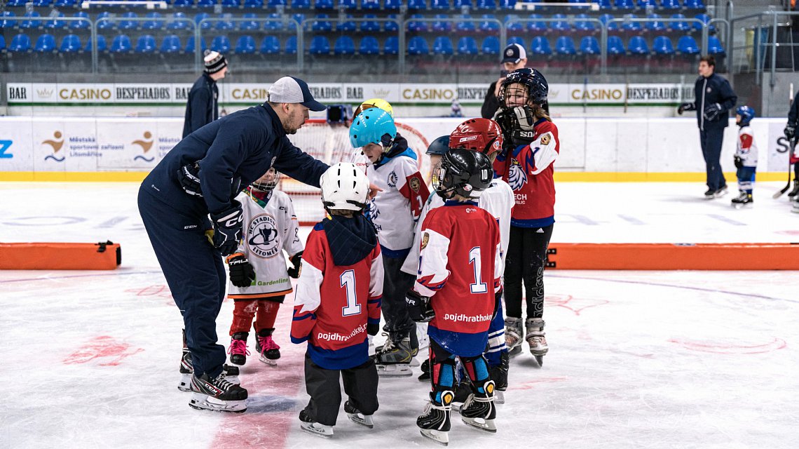 Akce „Pojď hrát hokej!“ v Litoměřicích slibuje dětem parádní program