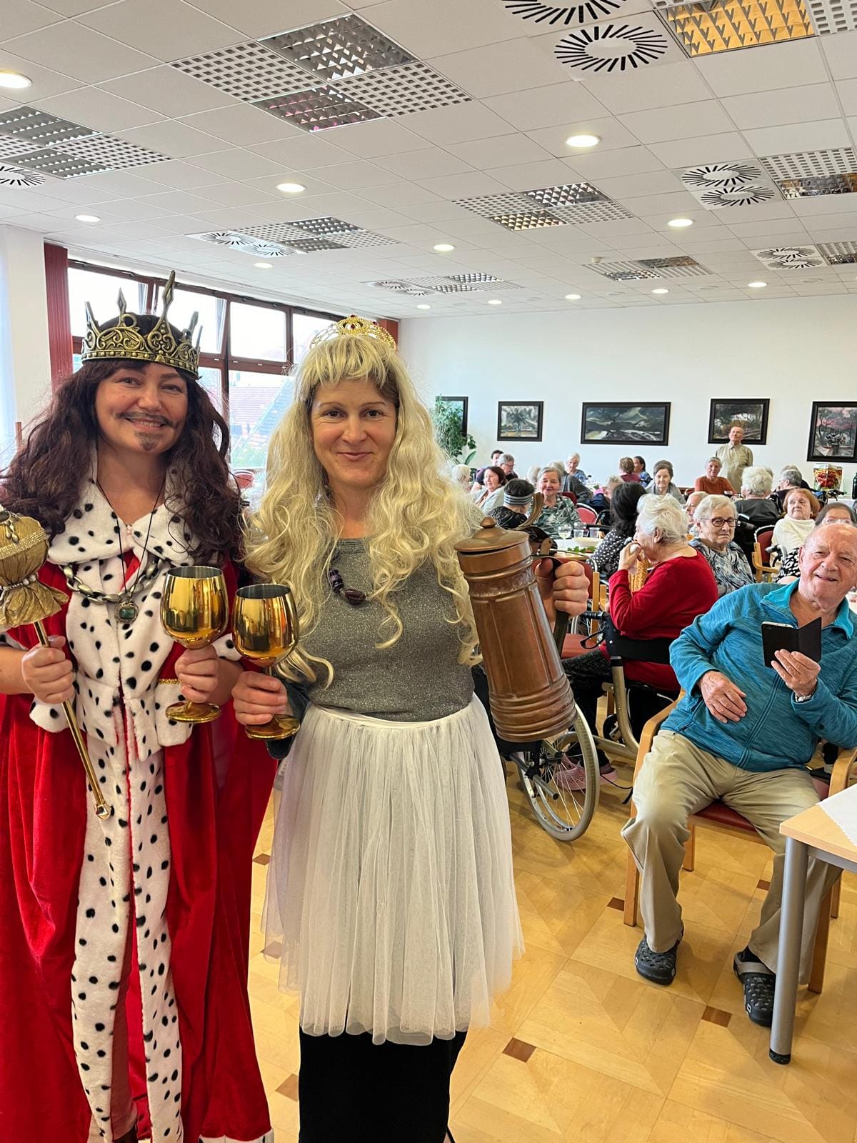 Klienti Domova na Dómském pahorku měli své vlastní VINOBRANÍ