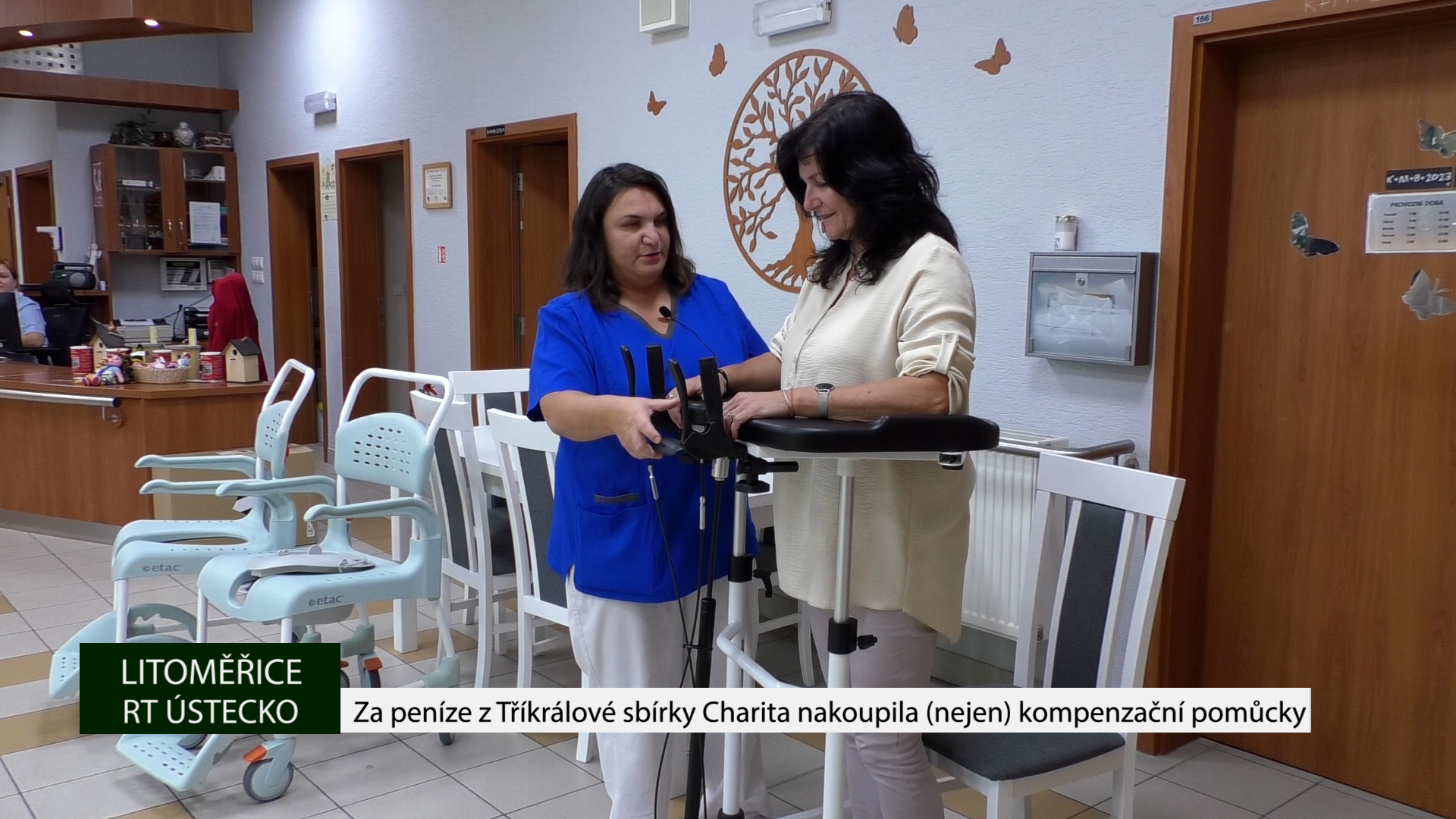 LITOMĚŘICE: Za peníze z Tříkrálové sbírky Charita nakoupila (nejen) kompenzační pomůcky