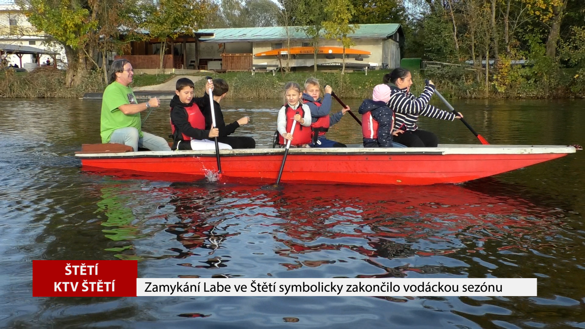 ŠTĚTÍ: Zamykání Labe ve Štětí symbolicky zakončilo vodáckou sezónu