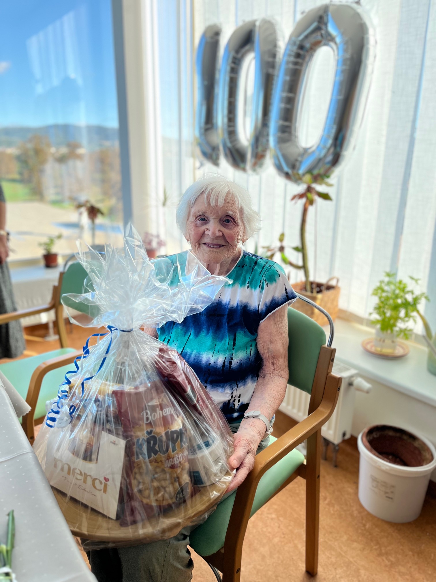 V SeniorCentru SeneCura v Terezíně slavili 100. narozeniny