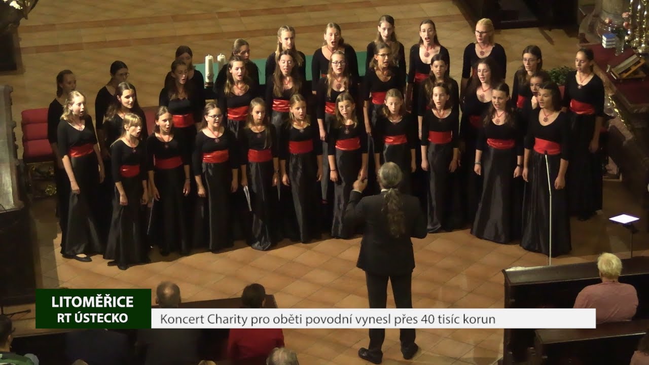 LITOMĚŘICE: Koncert Charity pro oběti povodní vynesl přes 40 tisíc korun