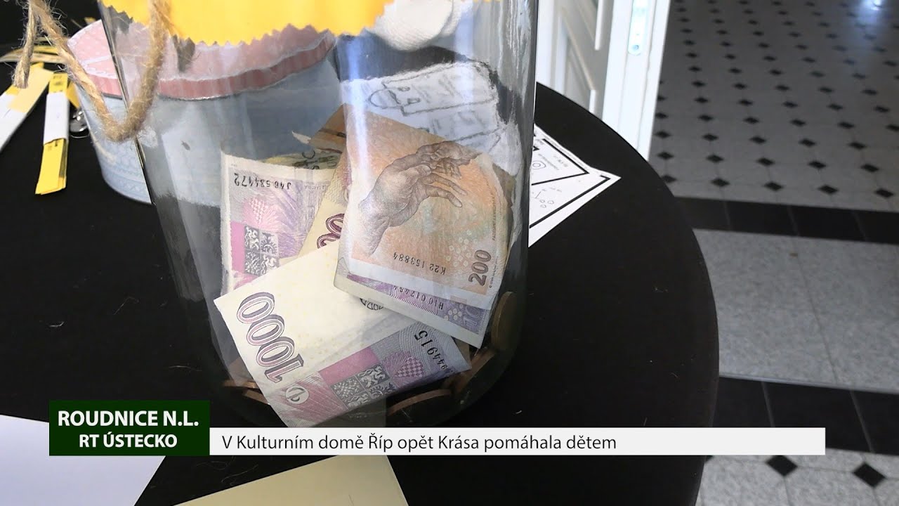 V Kulturním domě Říp opět Krása pomohla dětem