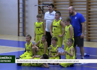 LITOMĚŘICE: Basketbalový turnaj minižáků U11 měl mezinárodní účast
