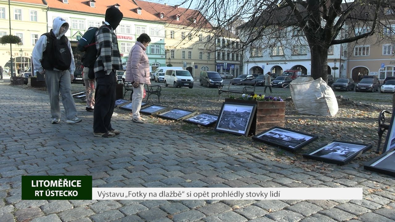 LITOMĚŘICE: Výstavu „Fotky na dlažbě“ si opět prohlédly stovky lidí